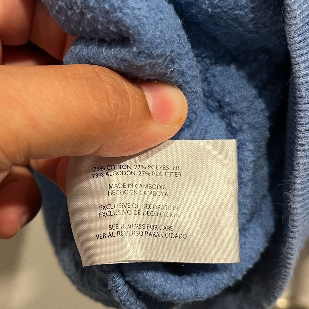 GAP 1969 Pullover Hoodie Size L - Picture 4 of 5